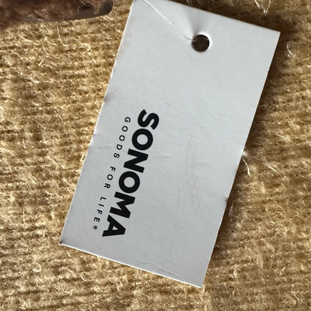 Sonoma Brown Sherpa Mini Backpack